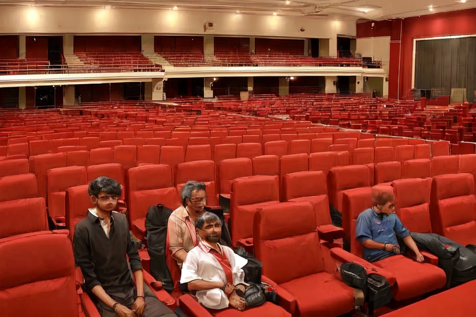 Sri Murugan Cinema main entrance and facade