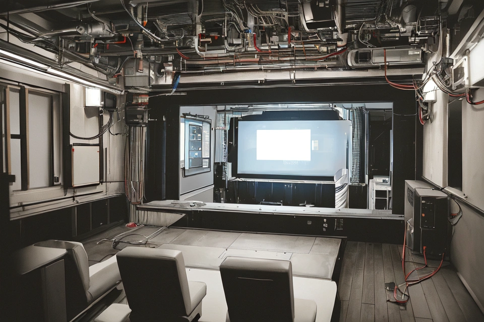 70-foot wide screen with 4K projection